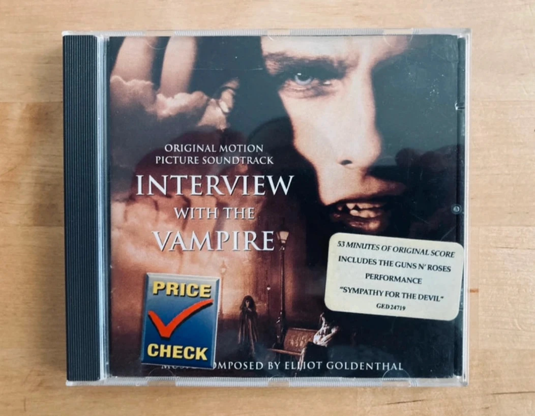 CD ost interview with a Vampire Elliot Goldenthal.